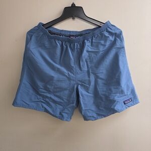 Patagonia Blue Swim Trunks Lining Removed Large
